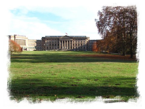 Schloss Wilhelmsh�he mit der Gem�ldesammlung "Alte Meister" - Foto: H.U.Burgtorff